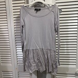 Suzanne Betro Gray T-Shirt